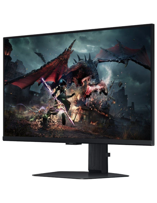 Monitor Gaming Samsung Odyssey G5 G50D S27DG502EU 27"/ QHD/ 1ms/ 180Hz/ IPS/ Regulable en Altura/ Negro