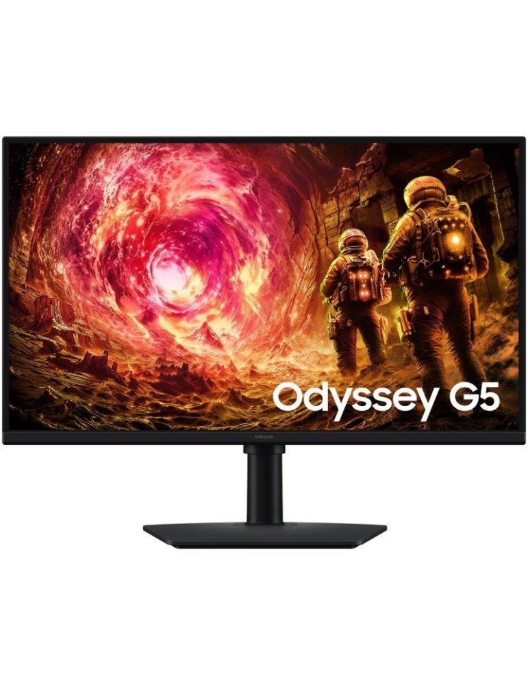 Monitor Gaming Samsung Odyssey G5 G50F S27FG506EU 27"/ QHD/ 1ms/ 180Hz/ IPS/ Regulable en Altura/ Negro