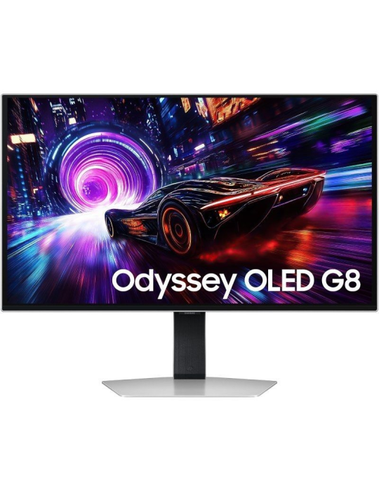 Monitor Gaming Samsung Odyssey OLED G8 G81SF S27FG816SU 27"/ 4K/ 0.03ms/ 240Hz/ QD-OLED/ Regulable en altura/ Plata