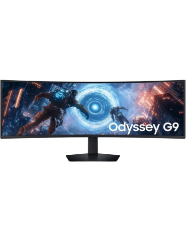 Monitor Gaming Ultrapanorámico Curvo Samsung Odyssey G9 G91F S49FG916EU 49"/ Dual QHD/ 1ms/ 144Hz/ VA/ Regulable en altura/ Negr
