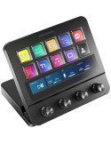 Stream Deck Mars Gaming MSD-PRO/ 10 Teclas LCD + 4 Diales Personalizables/ Negro