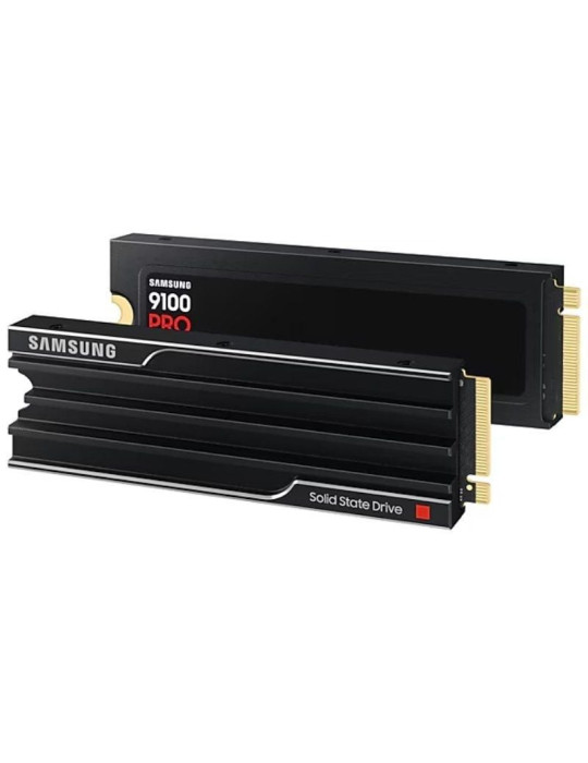 Disco SSD Samsung 9100 PRO 4TB/ M.2 2280 PCIe Gen5/ con Disipador de Calor/ Full Capacity