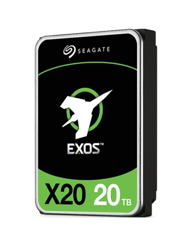 Disco Duro Seagate Exos X20 20TB/ 3.5"/ SATA III/ 256MB