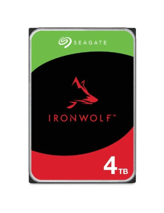 Disco Duro Seagate IronWolf NAS ST4000VN006 4TB/ 3.5"/ SATA III/ 256MB