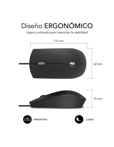 Ratón Subblim Business Silencioso/ Hasta 1200 DPI 2