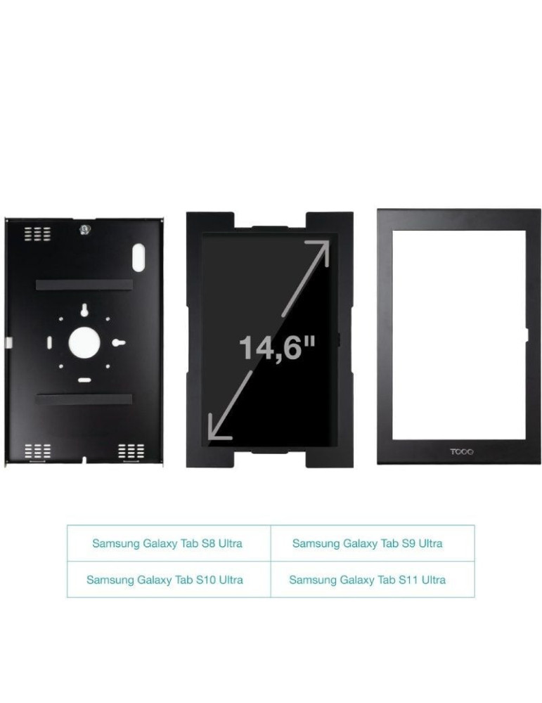 Marco Antirrobo para Tablet TooQ TQATTE2601-L-B/ Negro