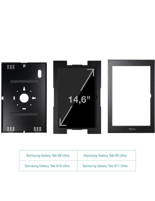 Marco Antirrobo para Tablet TooQ TQATTE2601-L-B/ Negro