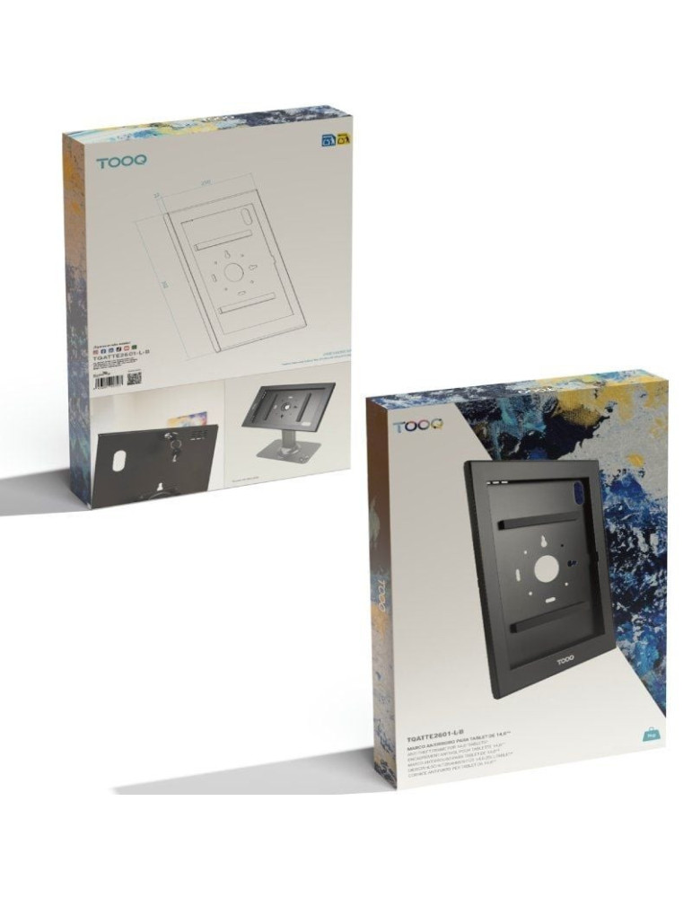 Marco Antirrobo para Tablet TooQ TQATTE2601-L-B/ Negro
