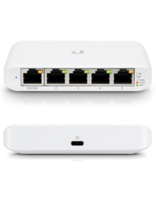 Switch Gestionado Ubiquiti USW-Flex Mini 5 Puertos/ RJ45 10/100/1000 POE