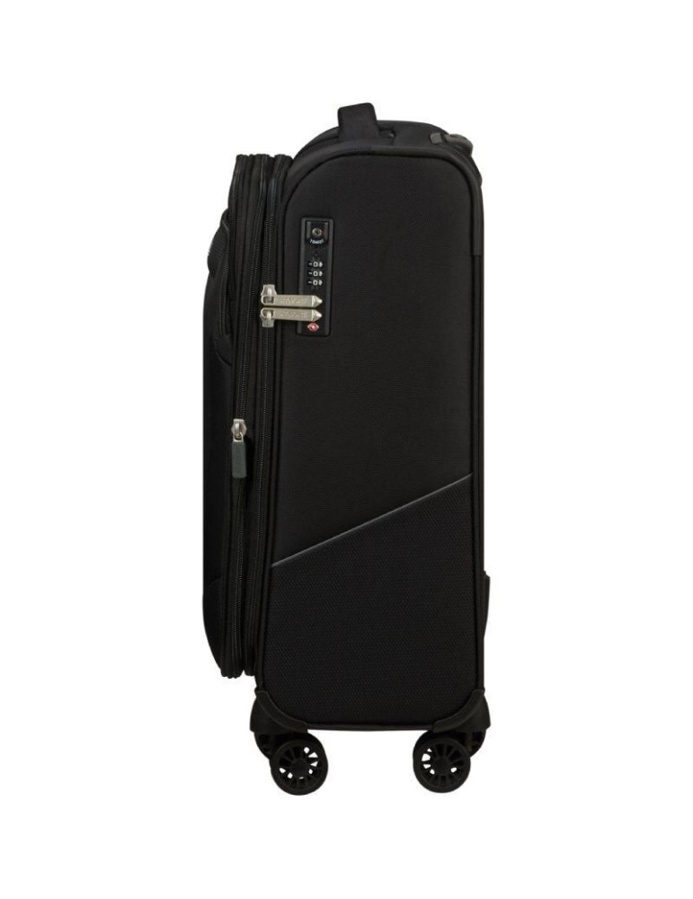 Maleta de Cabina American Tourister SummerRide Spinner 55cm/ 55x40x23cm/ 4 Ruedas/ Negra