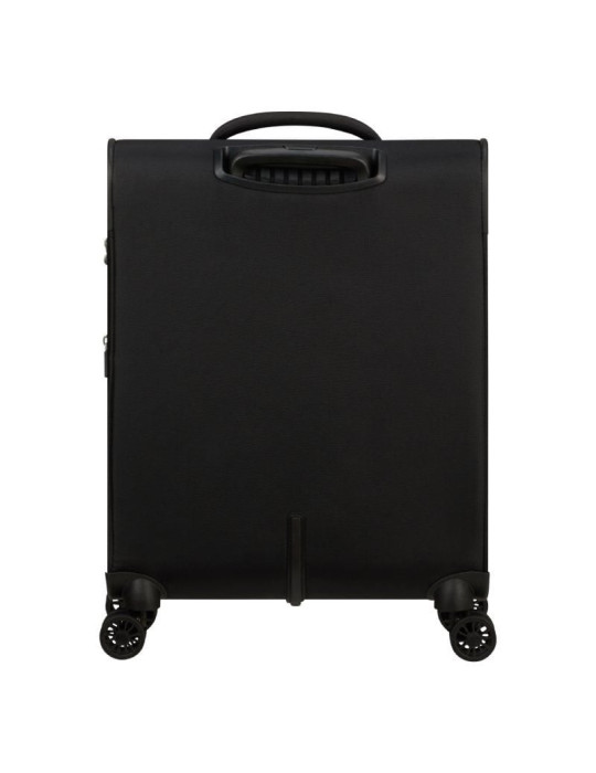 Maleta de Cabina American Tourister SummerRide Spinner 55cm/ 55x40x23cm/ 4 Ruedas/ Negra