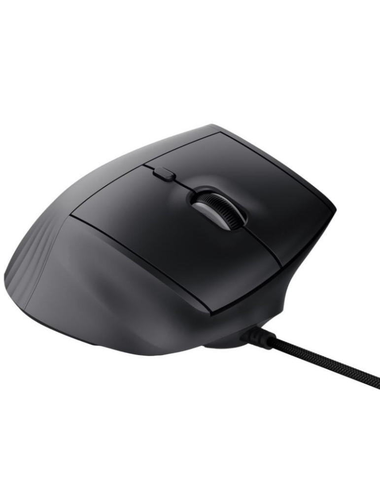 Ratón Vertical Gaming Inalámbrico Trust Gaming GXT 145 Rexxa 26024/ Hasta 12800 DPI