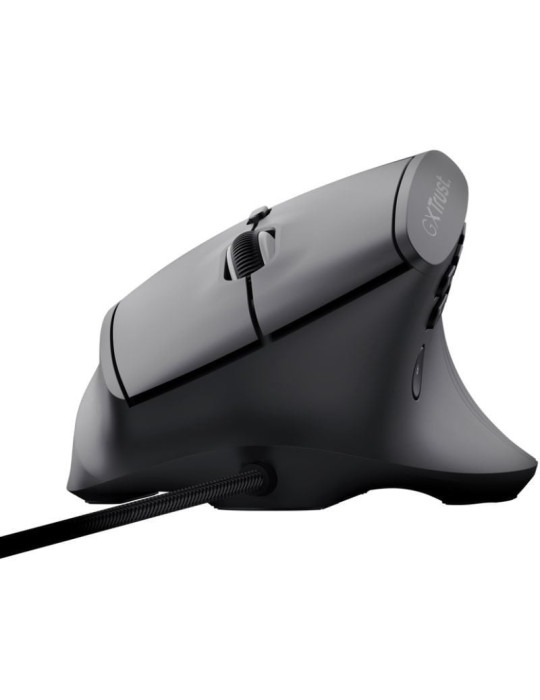 Ratón Vertical Gaming Inalámbrico Trust Gaming GXT 145 Rexxa 26024/ Hasta 12800 DPI