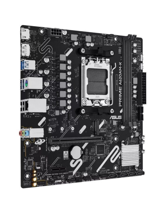 Placa Base Asus A620AM-K Socket AM5/ DDR5/ PCIe 4.0/ Micro ATX