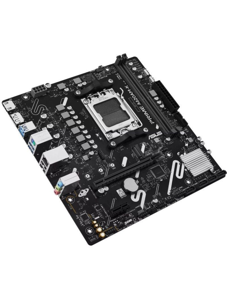 Placa Base Asus A620AM-K Socket AM5/ DDR5/ PCIe 4.0/ Micro ATX