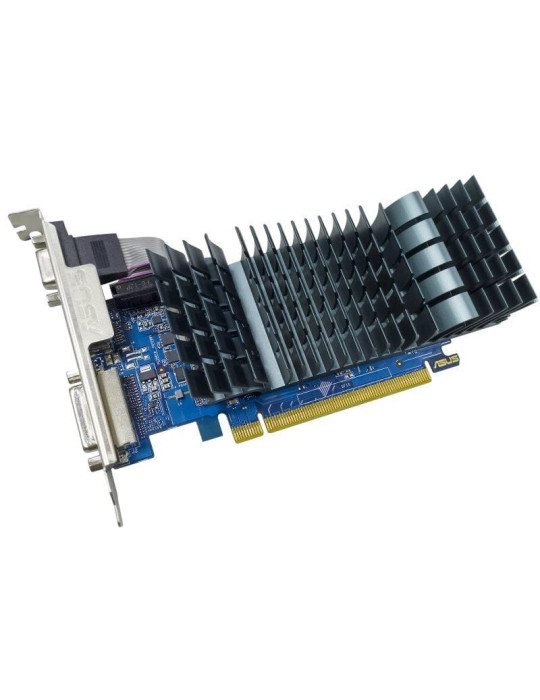 Tarjeta Gráfica Asus GeForce GT 710 SL EVO BRK/ 2GB GDDR5/ Compatible con Perfil Bajo