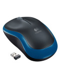 Ratón Inalámbrico Logitech M185/ Hasta 1000 DPI/ Azul
