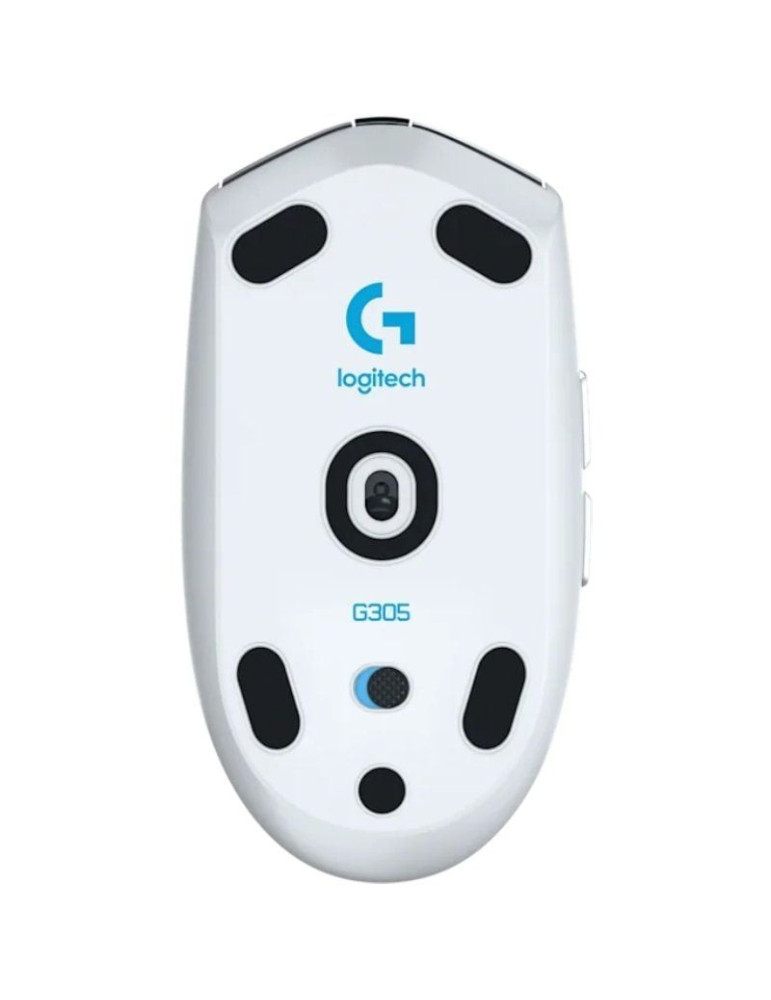 Ratón Gaming Inalámbrico Logitech G305 Lightspeed/ Hasta 12000 DPI/ Blanco