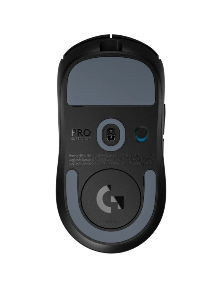 Ratón Gaming Inalámbrico Logitech PRO X Superlight 2/ Batería recargable/ Hasta 44000 DPI/ Negro