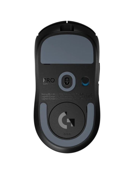 Ratón Gaming Inalámbrico Logitech PRO X Superlight 2/ Batería recargable/ Hasta 44000 DPI/ Negro