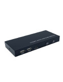 Conmutador KVM HDMI Aisens A111-0400/ 2PC con 1 sólo teclado y ratón