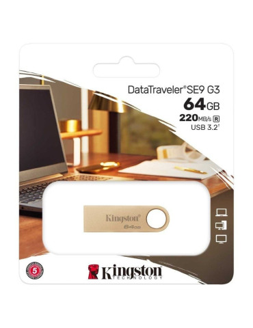 Pendrive 64GB Kingston DataTraveler SE9 G3 USB 3.2 2