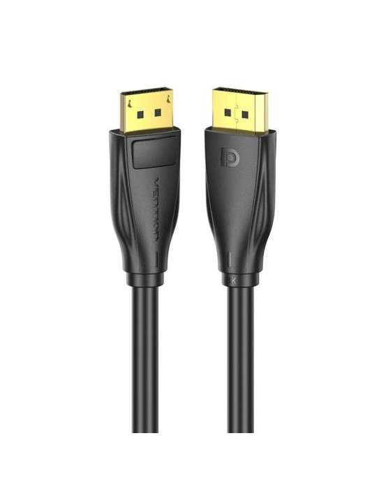 Cable DisplayPort 1.4 8K Vention HCDBL/ DisplayPort Macho - DisplayPort Macho/ 10m/ Negro