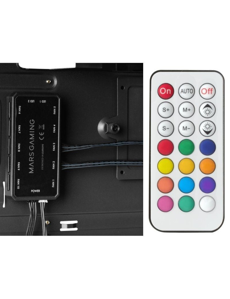 Caja Gaming Torre Mars Gaming MC-KX