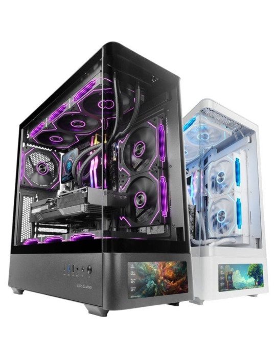 Caja Gaming Semitorre Mars Gaming MC-LCDPRO