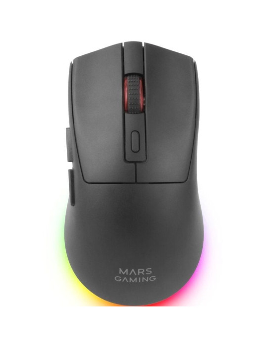 Ratón Gaming Inalámbrico Mars Gaming MM-T3/ Batería recargable/ Hasta 14400 DPI