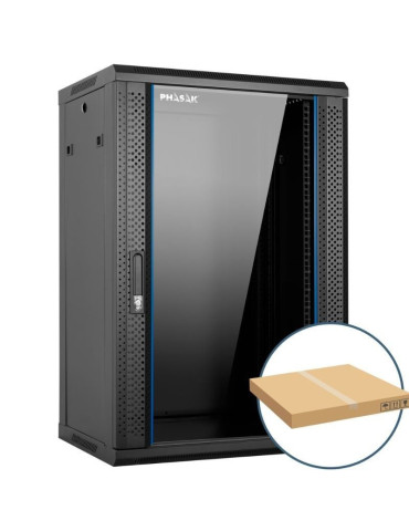 Armario Rack Mural Desmontado Phasak PHO 2220D/ 19"/ Altura 20U
