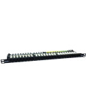 Patch Panel Phasak PU 4811/ 24 Puertos/ Cat.6A/ Altura 0.5U