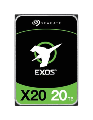 Disco Duro Seagate Exos X20 20TB/ 3.5"/ SATA III/ 256MB