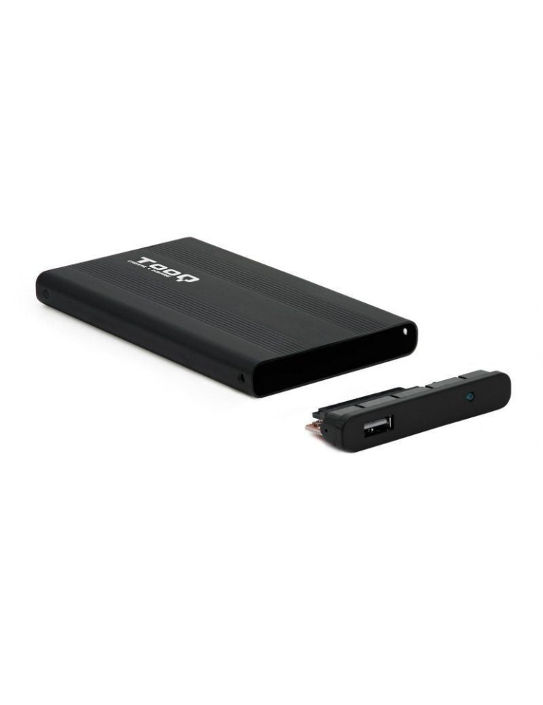 Caja Externa para Disco Duro de 2.5" TooQ TQE-2510B/ USB 2.0