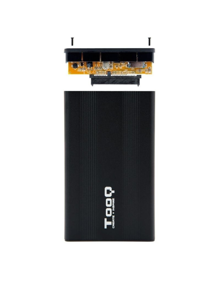 Caja Externa para Disco Duro de 2.5" TooQ TQE-2510B/ USB 2.0
