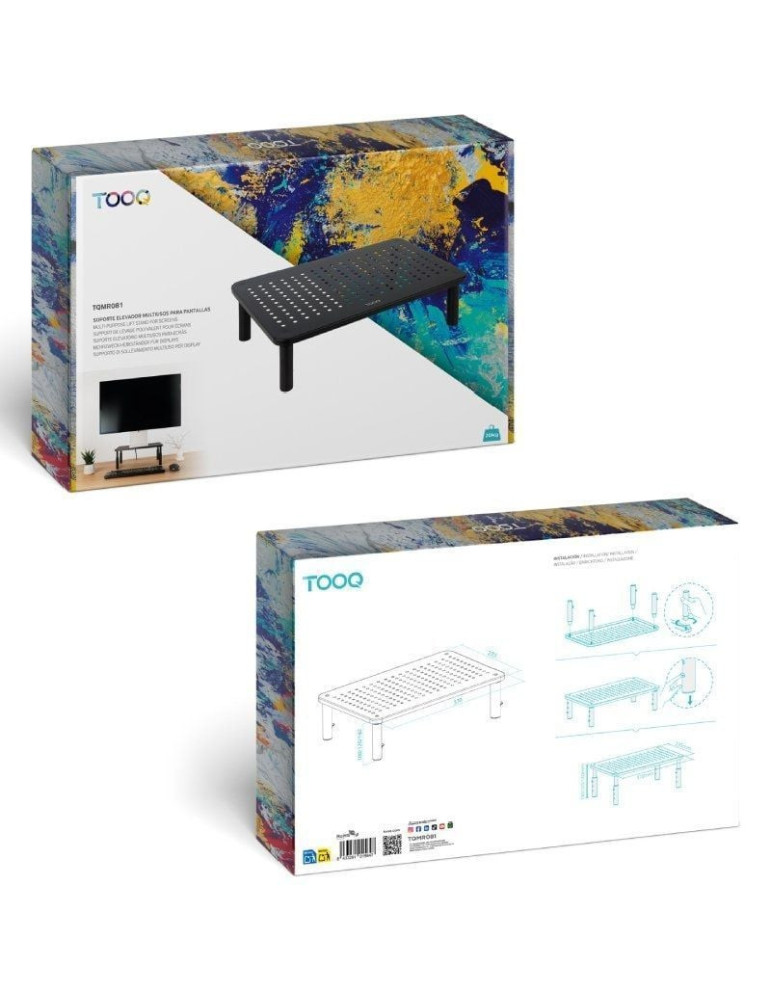 Soporte para Monitor TooQ TQMR081/ hasta 20kg