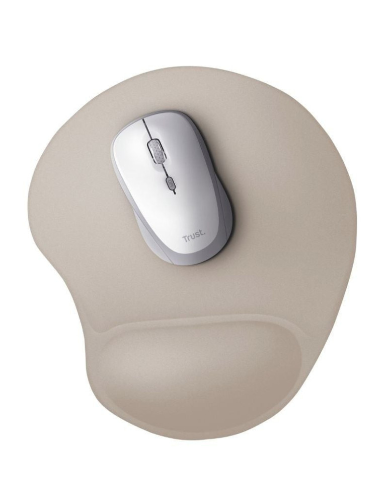 Alfombrilla Ergonómica Trust BigFoot Pad/ 16 x 205 x 236mm/ Beige