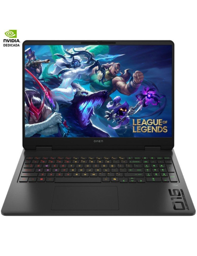 Portátil Gaming HP Omen 16-AP0024NS Ryzen AI 9-365/ 32GB/ 1TB SSD/ GeForce RTX 5070/ 16"/ Sin Sistema Operativo