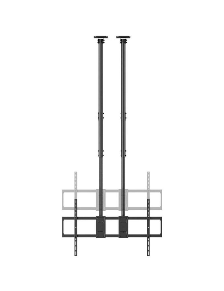 Soporte de Techo Inclinable/ Giratorio/ Nivelable Aisens CT120TLE-395 para TV de 60-120"/ hasta 120kg