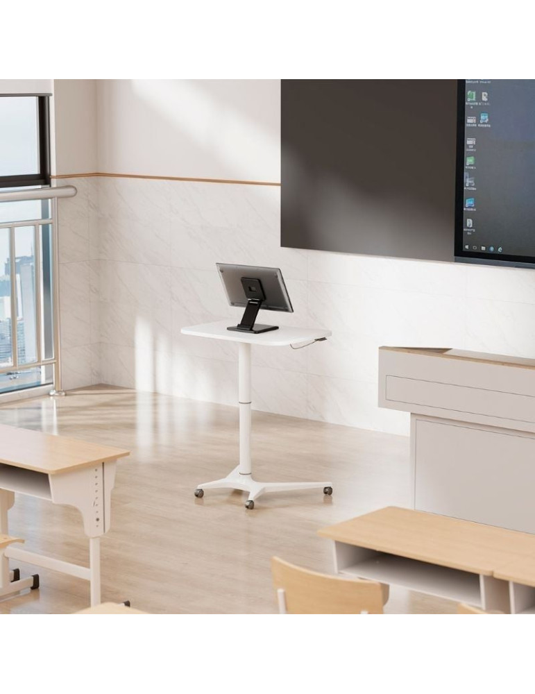 Soporte de Mesa para Monitor/POS Aisens DT27T-443/ Inclinable/ hasta 10kg