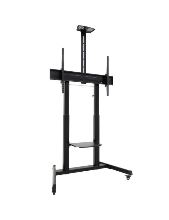 Soporte de Suelo Inclinable con Ruedas TooQ FS20406HM-B para TV de 60-100"/ hasta 120kg