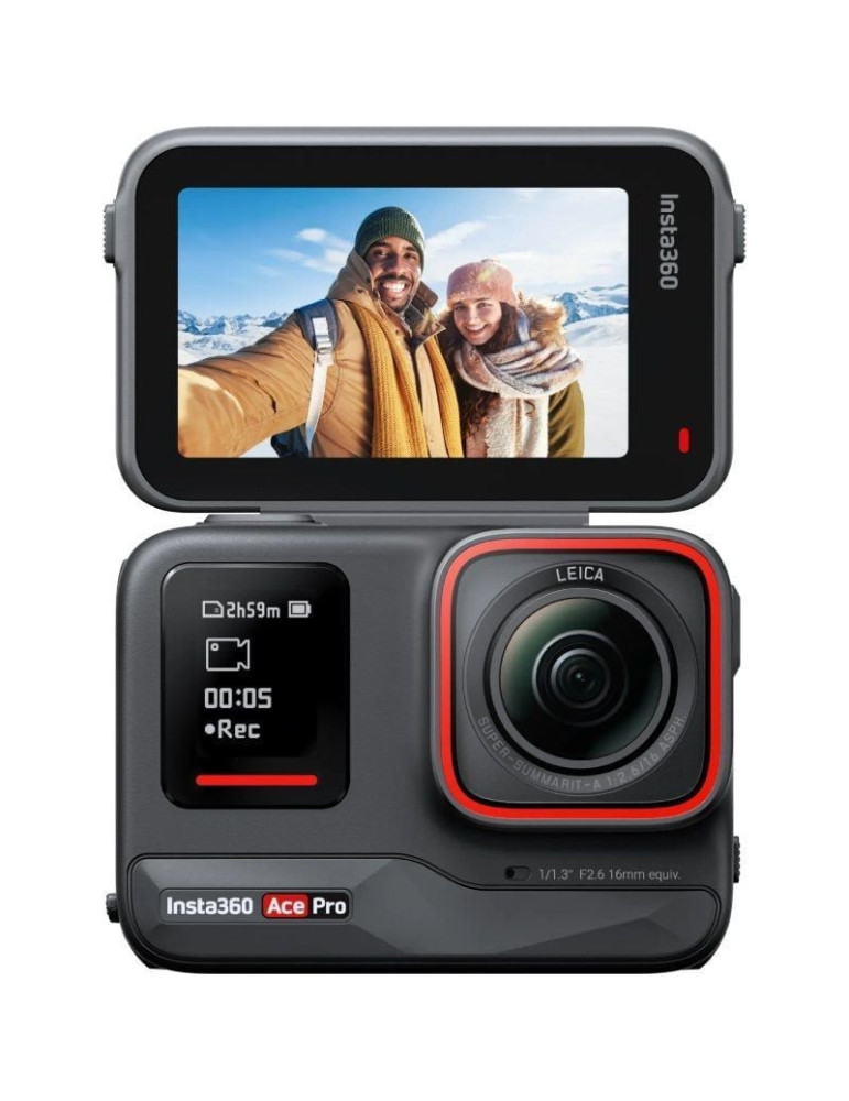 Cámara Digital Deportiva Insta360 Ace Pro/ 8K/ Ángulo de visión 180 / Negra