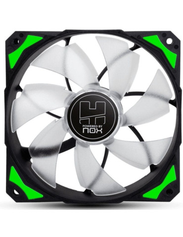 Ventilador Nox H-Fan Green/ 12cm/ Verde 2