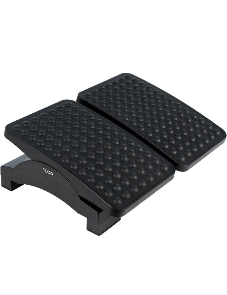 Reposapiés Ajustable/ Inclinable TooQ TQFR0604-B/ 430 x 320 x 105-130 mm