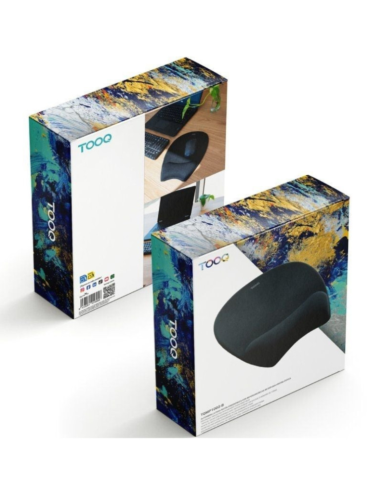 Alfombrilla Ergonómica TooQ TQMP1002-B/ 250 x 225 x 24mm