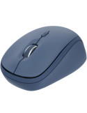  Ratón Mini Inalámbrico Trust Yvi+ Multidispositivo/ Hasta 1600 DPI/ Azul
