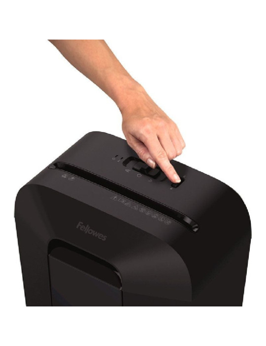 Destructora Fellowes LX45/ Corte en Partículas de 4 x 37mm/ Negra