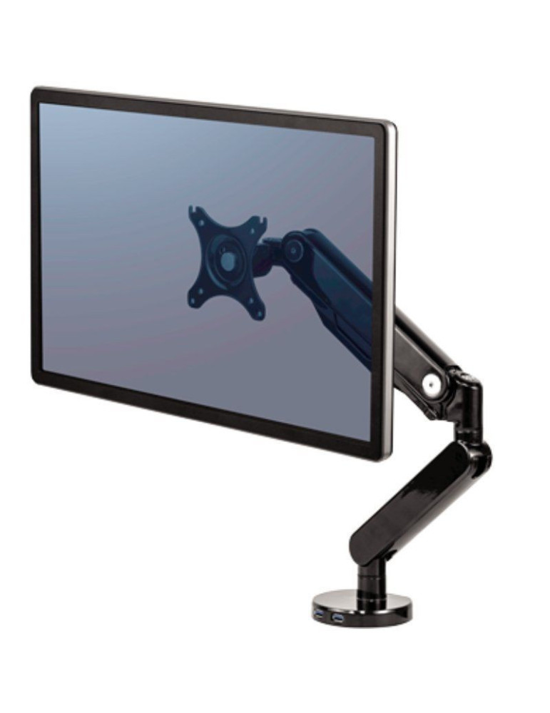 Soporte de Mesa para Monitor Fellowes 8043301/ Giratorio/ Inclinable/ hasta 8kg