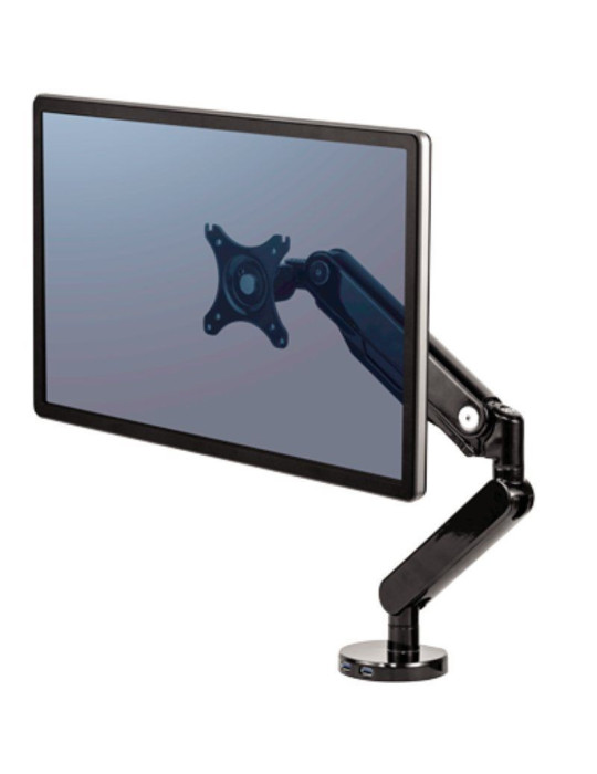 Soporte de Mesa para Monitor Fellowes 8043301/ Giratorio/ Inclinable/ hasta 8kg