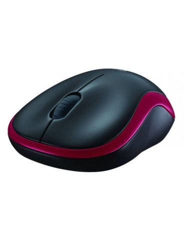 Ratón Inalámbrico Logitech M185/ Hasta 1000 DPI/ Rojo 2